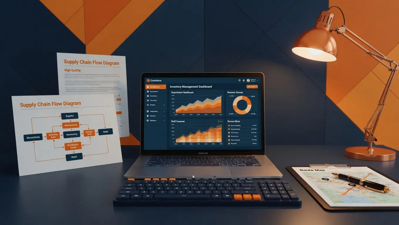 Logística y Cadena de Suministro — modelo universitario personalizado