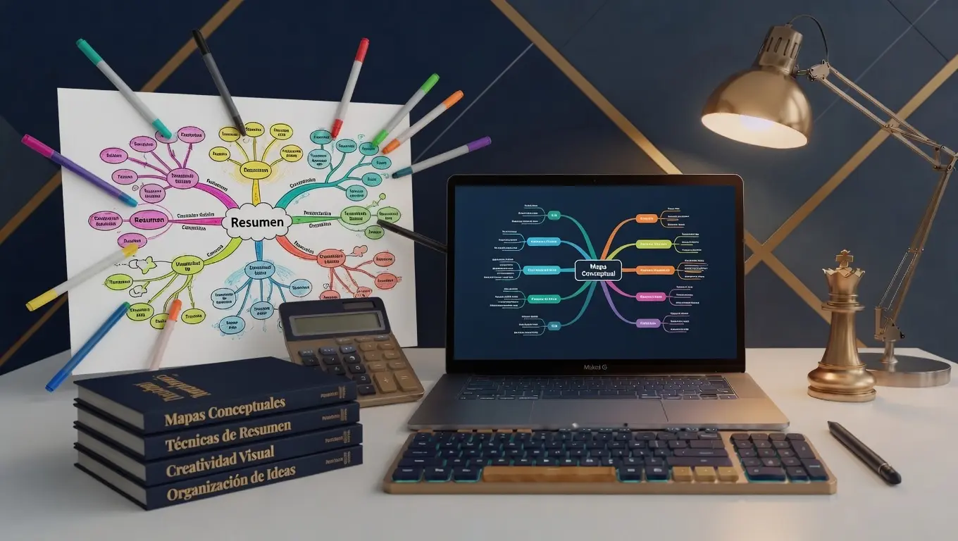 Mapas Conceptuales y Resúmenes — modelo universitario personalizado