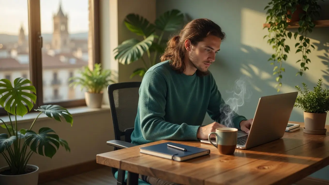 Estudiante universitario en Palencia, Guatemala